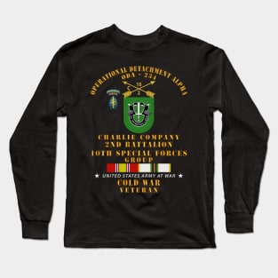 ODA 234 - C Co, 2nd Bn 10th SFG w COLD SVC Long Sleeve T-Shirt